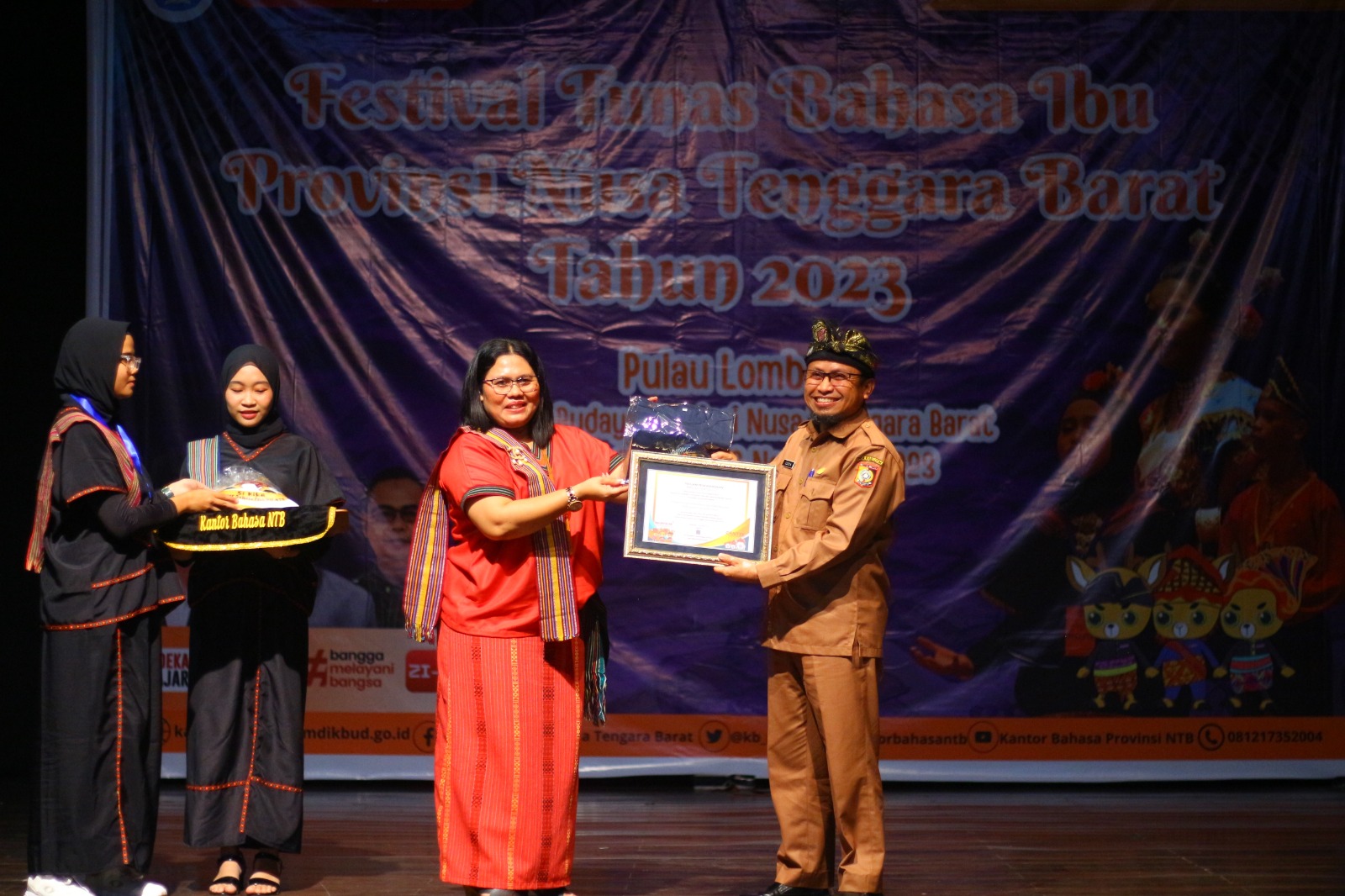 Lombok Timur Sabet 22 Penghargaan di Festival Tunas Bahasa Ibu Tahun 2023